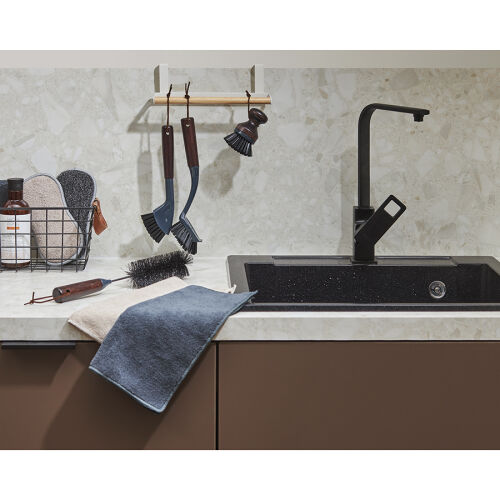 Набор салфеток из микрофибры cozy clean, 30х30 см, бежевые, 3 шт 2