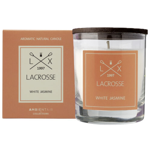 Свеча ароматическая lacrosse, white jasmine, 40 ч 1 Свеча ароматическая lacrosse, white jasmine, 40 ч 1