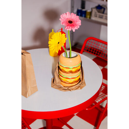 Ваза для цветов fast food, burger, 18 см 2 Ваза для цветов fast food, burger, 18 см 2