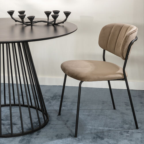 Стул eirill, велюр, светло-коричневый 6
