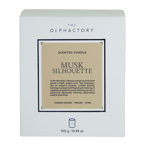 Свеча ароматическая the olphactory, white insignia, musk silhoue 7 Свеча ароматическая the olphactory, white insignia, musk silhoue 7