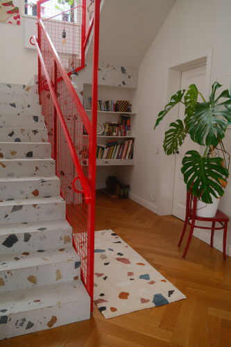 Ковер из хлопка terrazzo poetry из коллекции ethnic 3