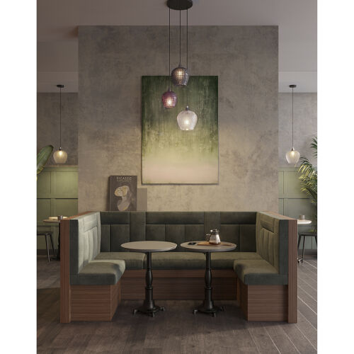 Светильник подвесной aurora, D24 см, прозрачный 1