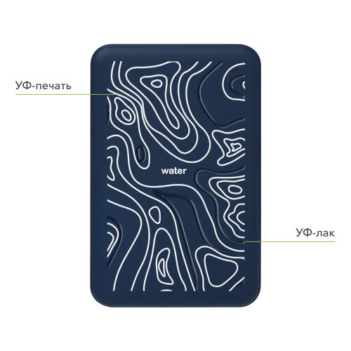 Внешний аккумулятор Largo PD 5000mAh с функцией беспроводной зар 5