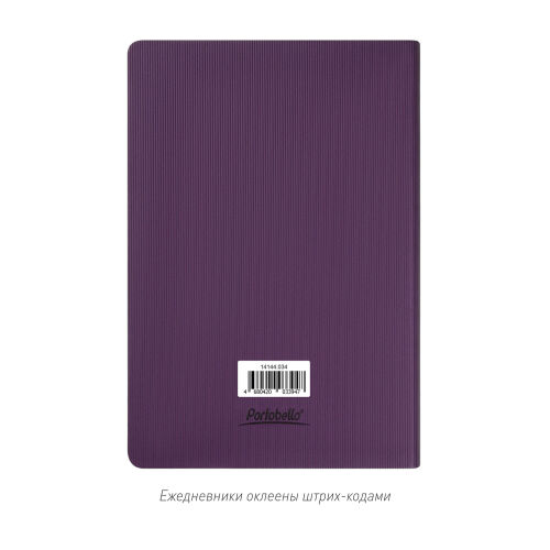 Ежедневник Rain недатированный, фиолетовый 6