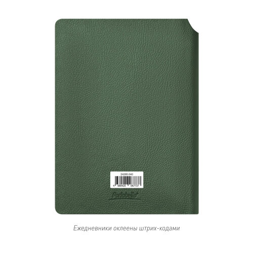 Ежедневник Молто (Molto) недатированный, зеленый (без упаковки,  6
