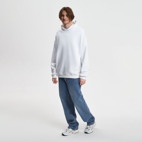 Худи оверсайз унисекс FUSION, белый, размер 3XL/4XL 4