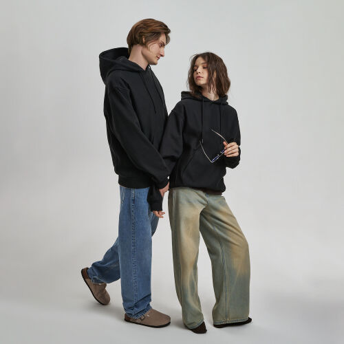 Худи релакс унисекс ADVENTURE, черный, размер 3XL/4XL 6