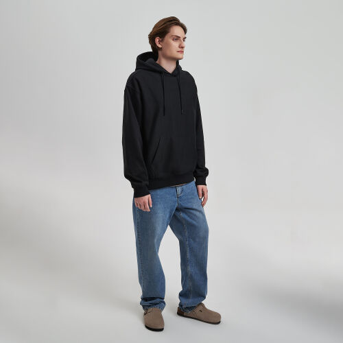 Худи релакс унисекс ADVENTURE, черный, размер 3XL/4XL 2