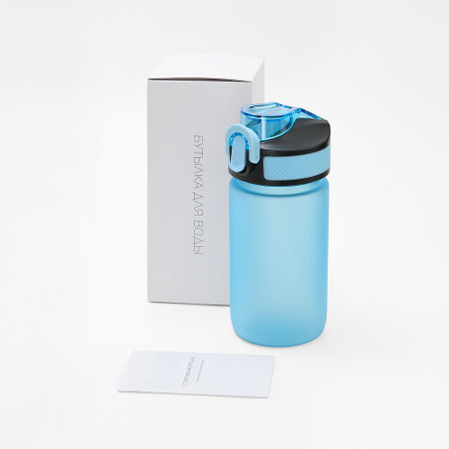 Бутылка для воды Флип мини (Flip mini), бирюзовая 7