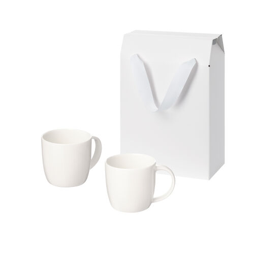 Подарочный набор Dafna в коробке-пакете (две фарфоровых кружки)