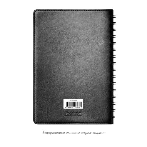 Ежедневник Виста Нео (Vista Neo) недатированный, черный 5