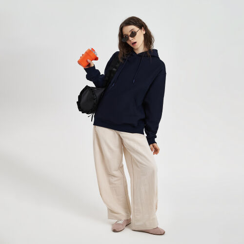 Худи релакс унисекс ADVENTURE, темно-синий, размер XL/2XL 4