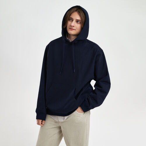 Худи релакс унисекс ADVENTURE, темно-синий, размер XL/2XL 6