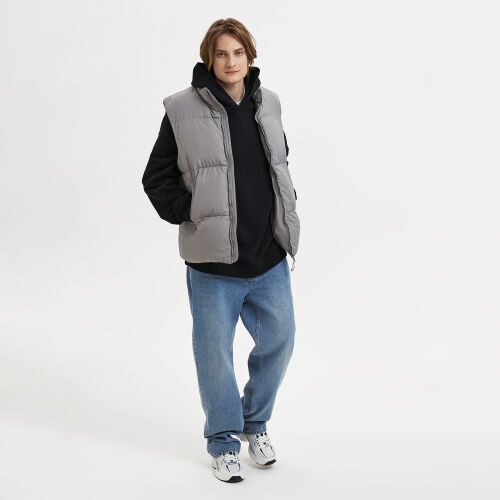 Худи оверсайз унисекс FUSION, черный, размер 3XL/4XL 5