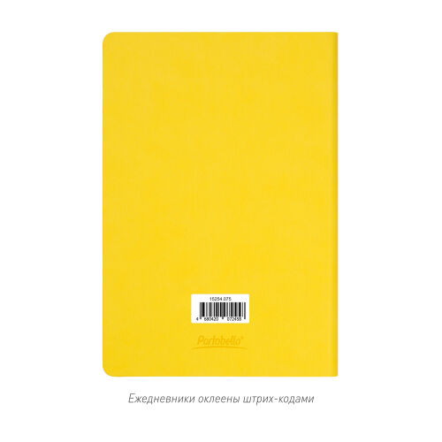 Ежедневник Латте (Latte NEW) недатированный, желтый/желтый (без  6