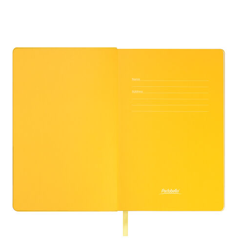 Ежедневник Латте (Latte NEW) недатированный, желтый/желтый (без  7