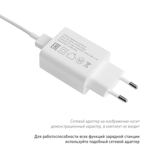 Зарядная станция с часами 15W Rigel, черная 6 Зарядная станция с часами 15W Rigel, черная 6