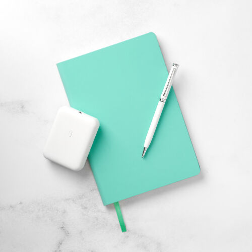 Ежедневник Spark недатированный, мятный (без упаковки, без стике 6