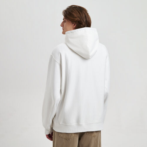 Худи релакс унисекс ADVENTURE, белый, размер 3XL/4XL 4
