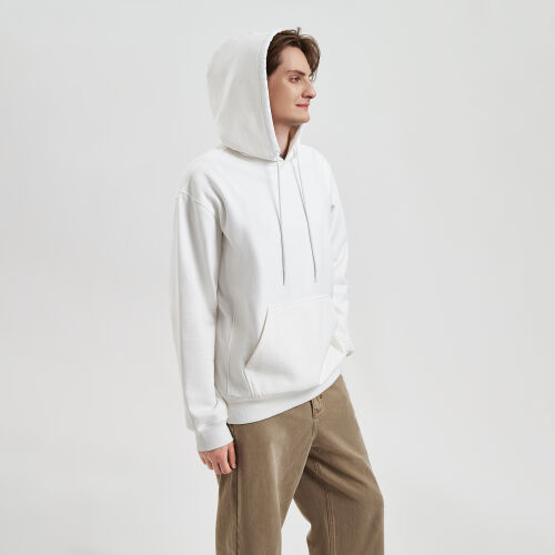 Худи релакс унисекс ADVENTURE, белый, размер 3XL/4XL 5