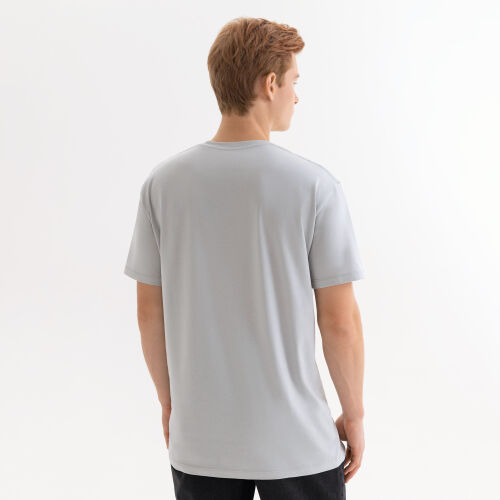 Футболка унисекс Крис (Kris), 150 гр., светло-серая 1