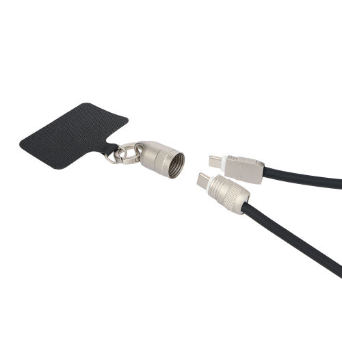 Кабель-ланьярд Корд (Cord), черный 3