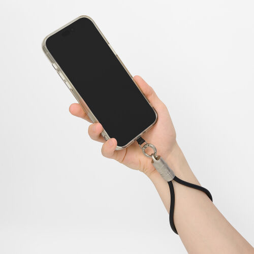Кабель-ланьярд Корд (Cord), черный 4