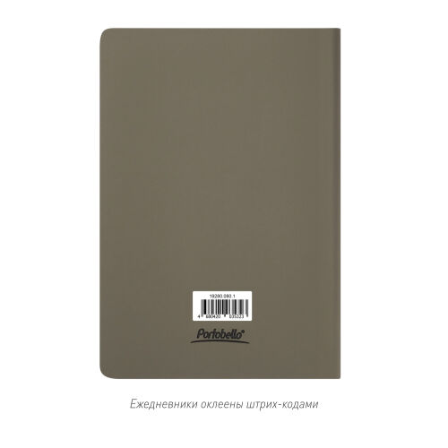 Ежедневник Spark недатированный, серый (без упаковки, без стикер 6