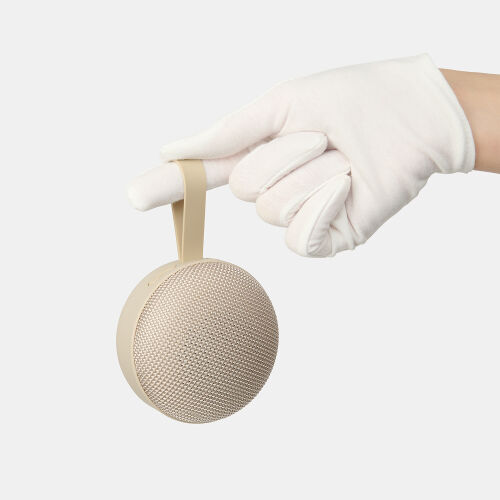 Беспроводная колонка Сэнд (Sand) 900 mAh, бежевая 6