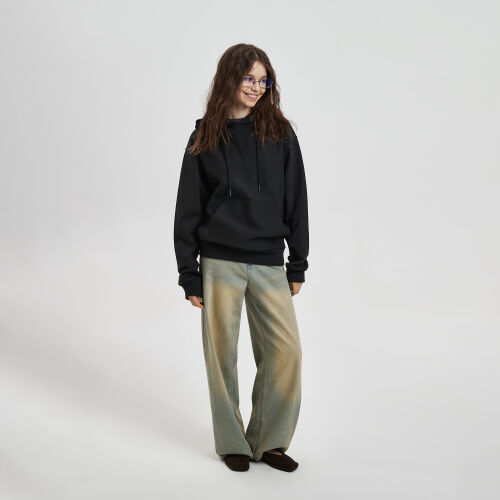 Худи релакс унисекс ADVENTURE, черный, размер XL/2XL 4 Худи релакс унисекс ADVENTURE, черный, размер XL/2XL 4