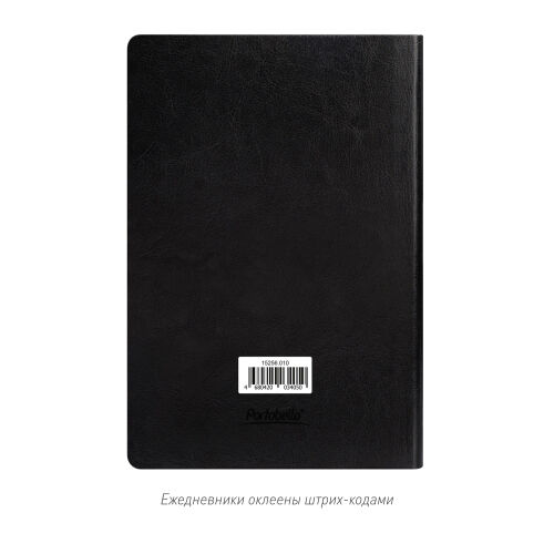 Ежедневник River side недатированный, черный/красный (с упаковко 6