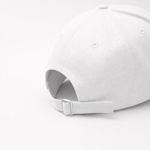 Бейсболка Фит (Fit), 5 клиньев, белый 3