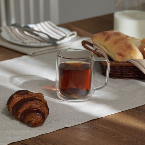 Кружка стеклянная с двойными стенками Viora 6