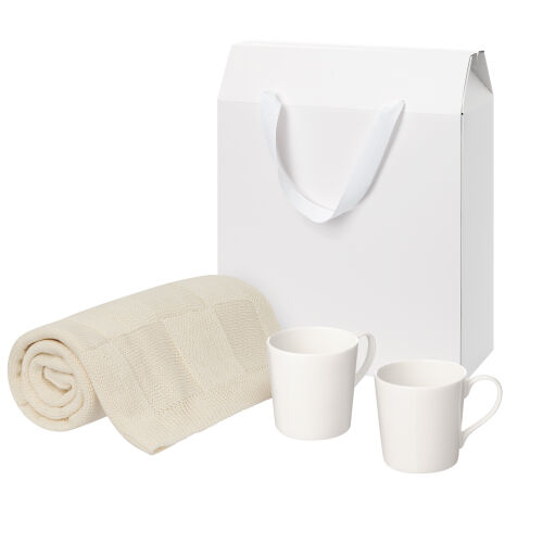 Подарочный набор Siena, Cella, бежевый в коробке-пакете (две фар 1