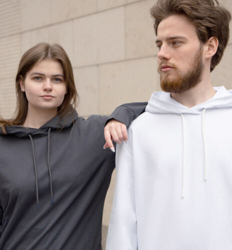 Худи с капюшоном, унисекс ALEX антрацит, размер L 1