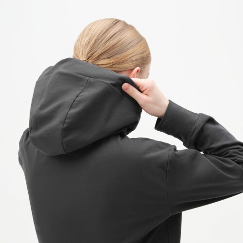 Худи с капюшоном, унисекс ALEX антрацит, размер L 6