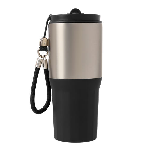 Термокружка вакуумная Авеню (Avenue), черная 3