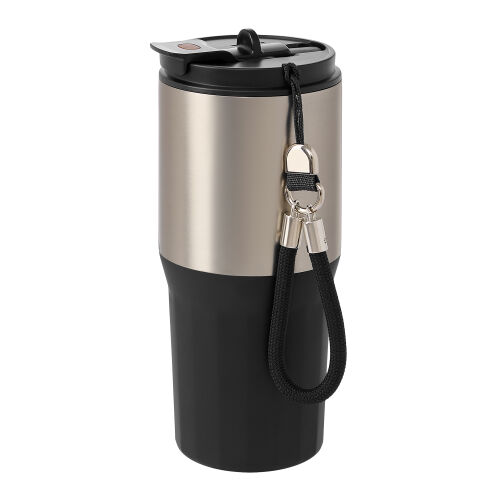 Термокружка вакуумная Авеню (Avenue), черная 4