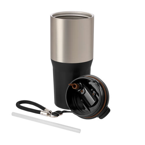 Термокружка вакуумная Авеню (Avenue), черная 1