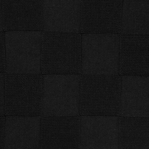 Плед Cella вязаный, черный (без подарочной коробки) 4