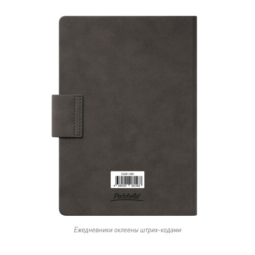 Ежедневник Ritz недатированный, серый, твердая обложка 4