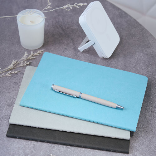 Шариковая ручка Нокс (Nox), бежевая 7