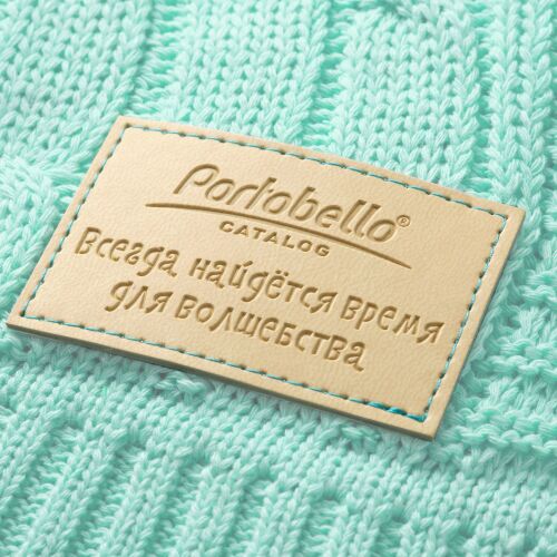 Плед Cella вязаный, серый (без подарочной коробки) 5