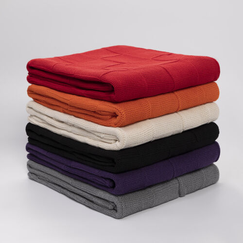 Плед Cella вязаный, серый (без подарочной коробки) 6