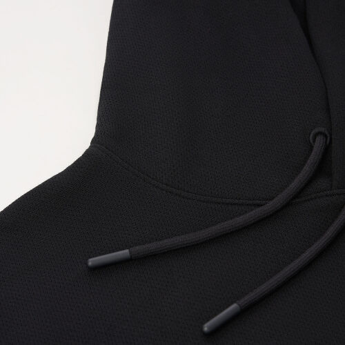 Худи релакс унисекс Баланс (Balance), с начесом, черный, размер  3