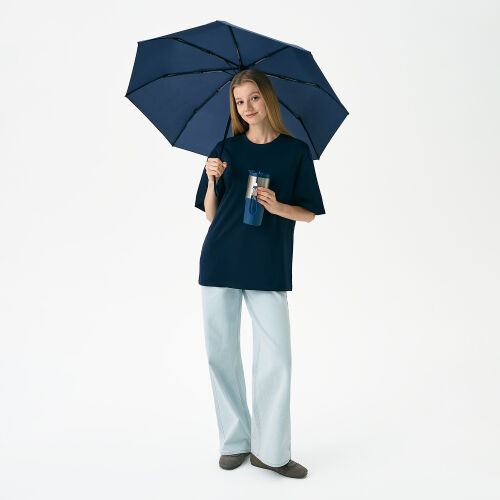 Зонт обратного сложения Олимп (Olymp), синий 6