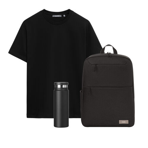 Набор с одеждой Крис (KRIS) (футболка, рюкзак, бутылка), черный, 1