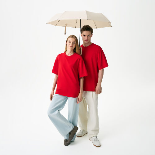 Зонт складной Азимут (Azimut), бежевый 4