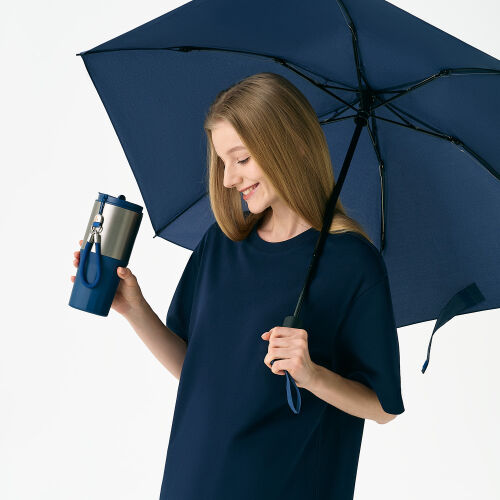 Термокружка вакуумная Авеню (Avenue), синяя 7